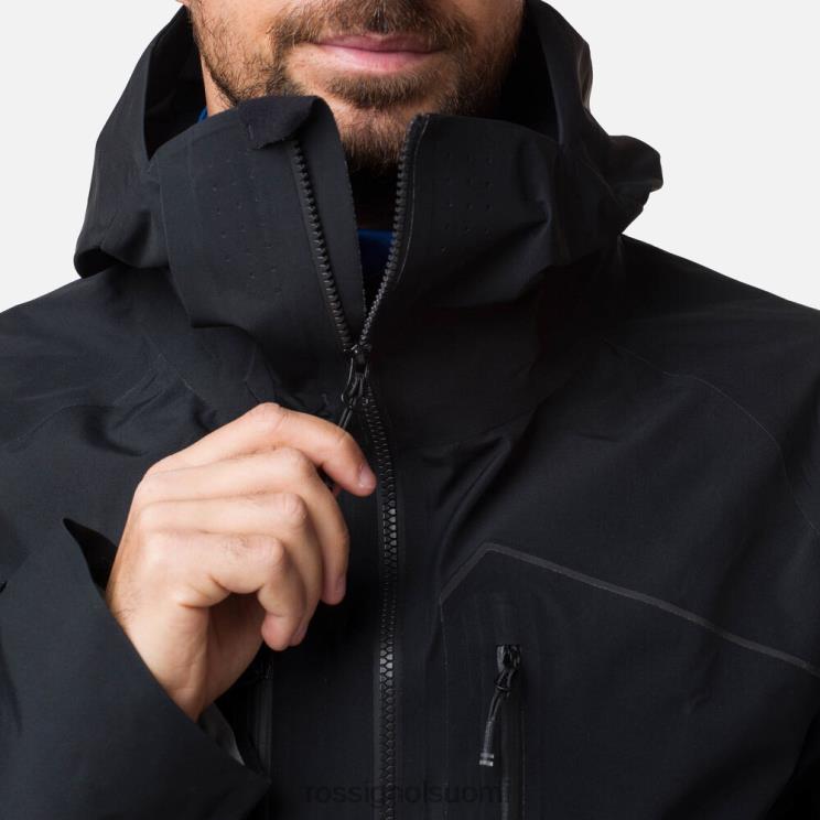 Rossignol miehet atelierin ajovapaa hiihto-/lumilautatakki musta topit BTF0P650