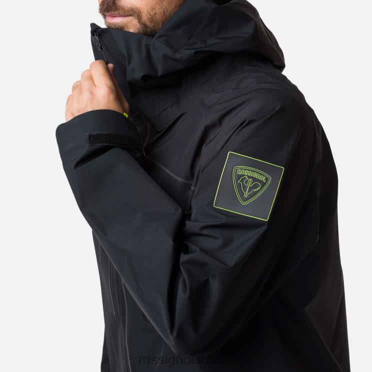 Rossignol miehet atelierin ajovapaa hiihto-/lumilautatakki musta topit BTF0P650
