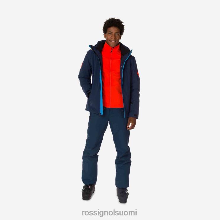 Rossignol miehet controle hiihtotakki tumma laivasto topit BTF0P632