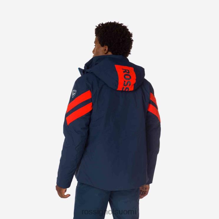 Rossignol miehet controle hiihtotakki tumma laivasto topit BTF0P632