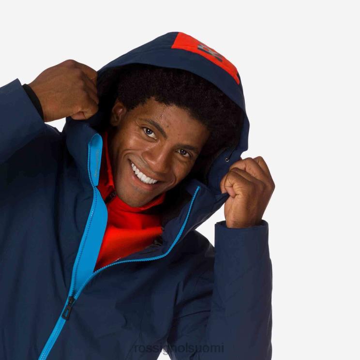 Rossignol miehet controle hiihtotakki tumma laivasto topit BTF0P632