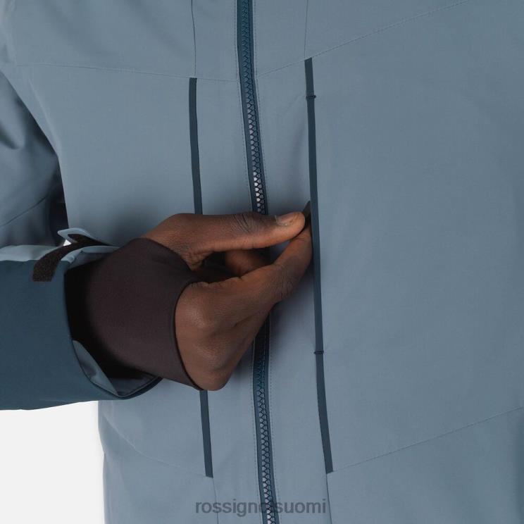 Rossignol miehet fonction hiihtotakki siniharmaa topit BTF0P118