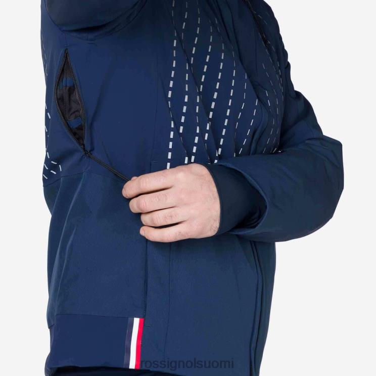 Rossignol miehet heikentää hiihtotakkia tumma laivasto topit BTF0P615