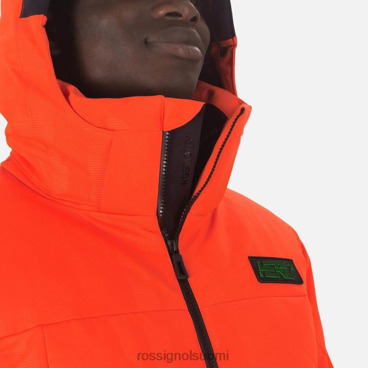 Rossignol miehet hero depart -hiihtotakki neonpunainen topit BTF0P605