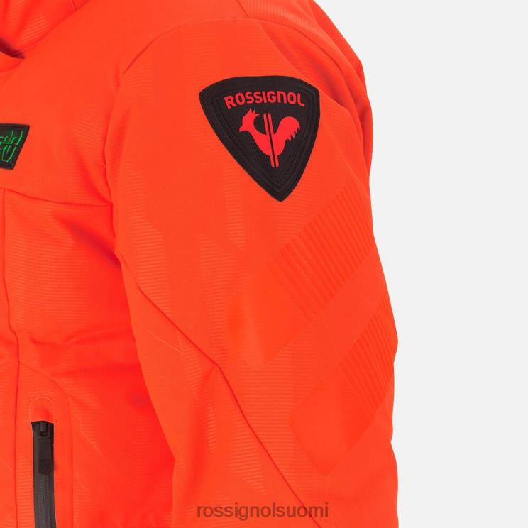 Rossignol miehet hero depart -hiihtotakki neonpunainen topit BTF0P605