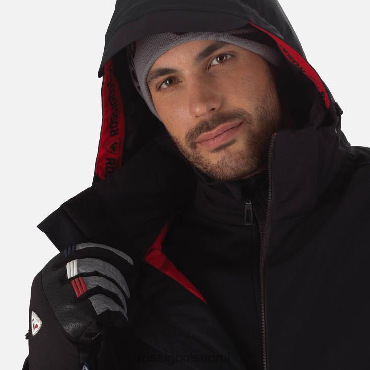 Rossignol miehet ilmahiihtotakki musta topit BTF0P654