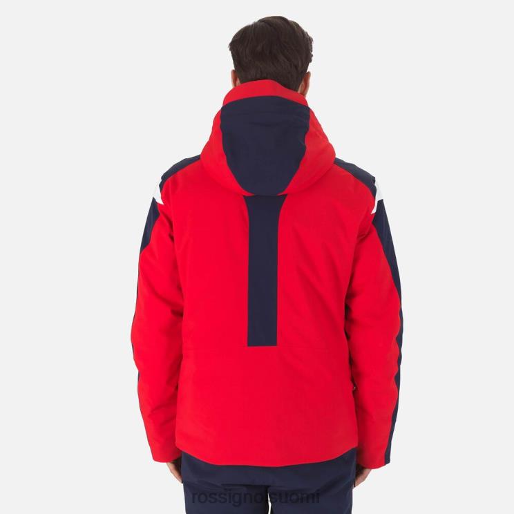 Rossignol miehet ilmahiihtotakki urheilupunainen topit BTF0P678