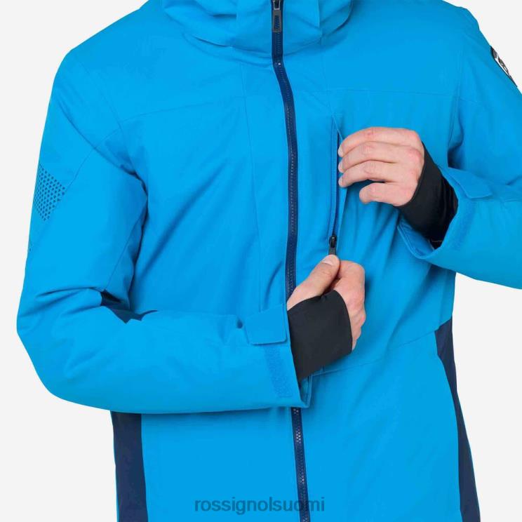 Rossignol miehet kaikki speed ski takki sininen topit BTF0P629