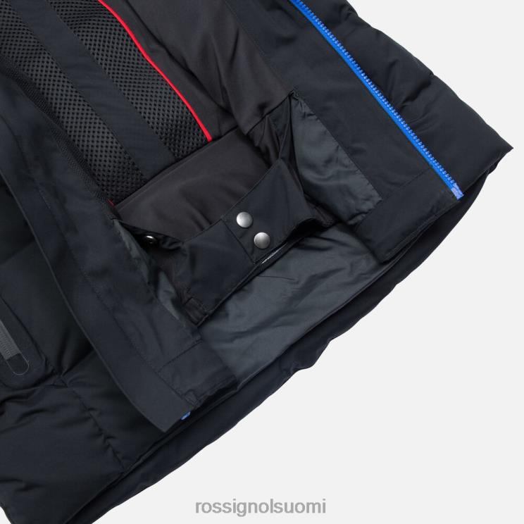 Rossignol miehet lähtö hiihtotakki musta topit BTF0P156