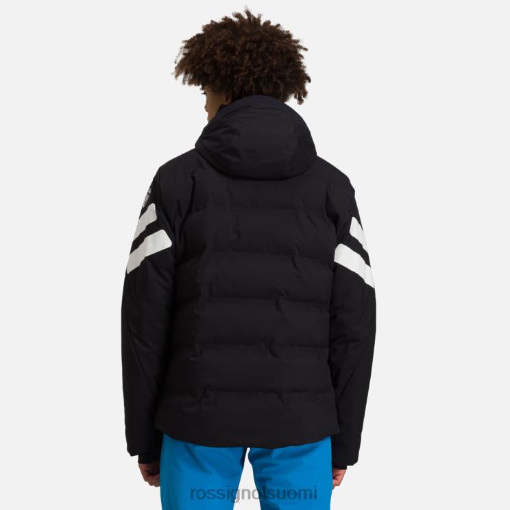 Rossignol miehet lähtö hiihtotakki musta topit BTF0P156