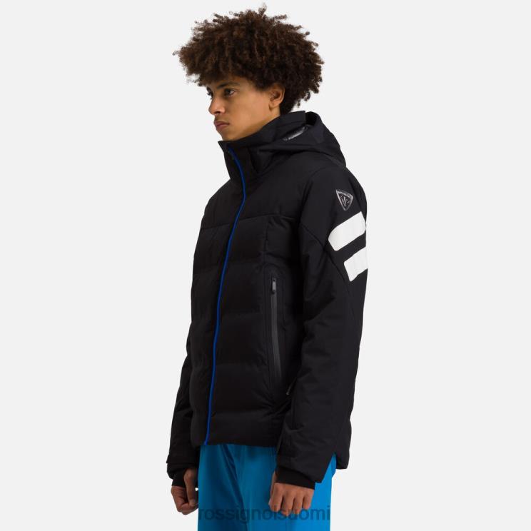 Rossignol miehet lähtö hiihtotakki musta topit BTF0P156