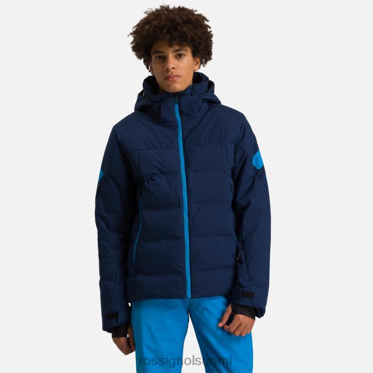 Rossignol miehet lähtö hiihtotakki tumma laivasto topit BTF0P130