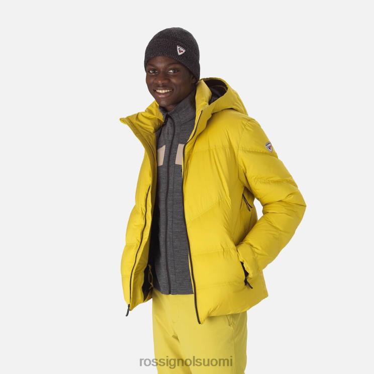 Rossignol miehet omaperäinen merino-untuvatakki krassinvihreä topit BTF0P617