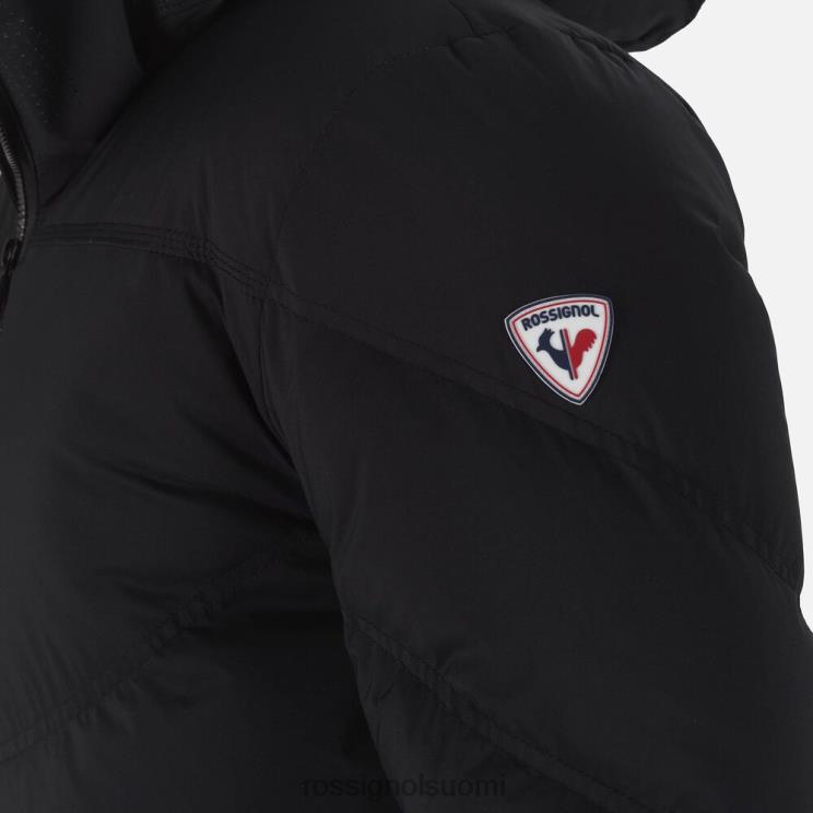 Rossignol miehet omaperäinen merino-untuvatakki musta topit BTF0P409