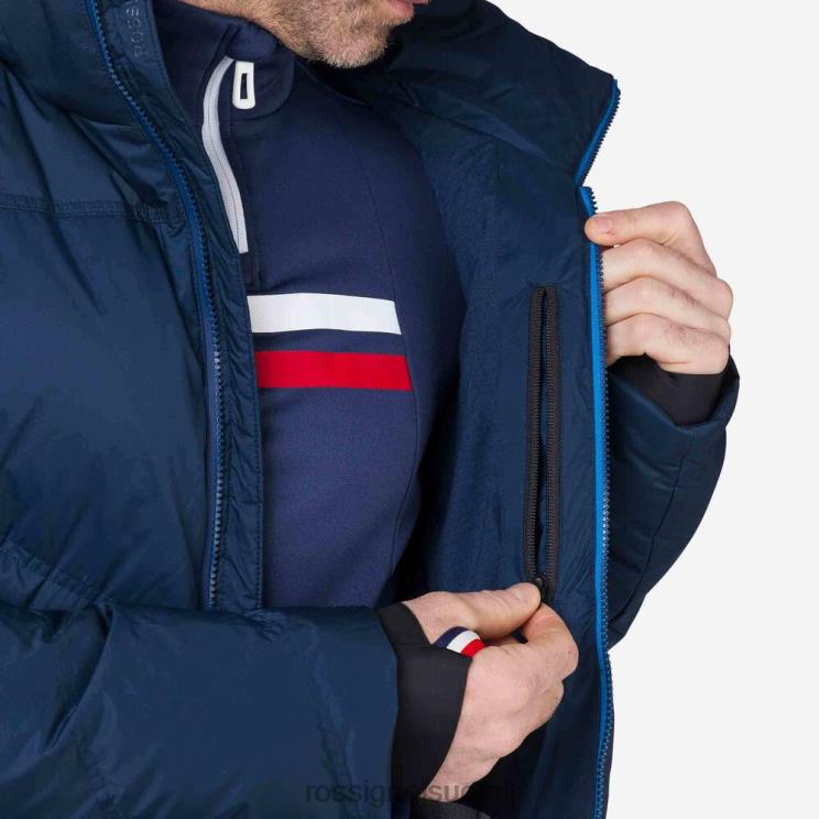 Rossignol miehet omaperäinen merino-untuvatakki tumma laivasto topit BTF0P611