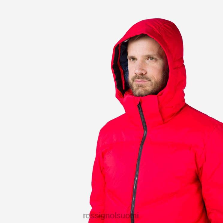 Rossignol miehet omaperäinen merino-untuvatakki urheilupunainen topit BTF0P443