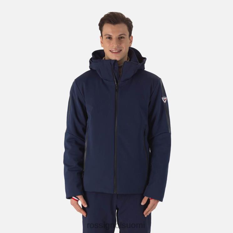 Rossignol miehet softshell litteä hiihtotakki tumma laivasto topit BTF0P567