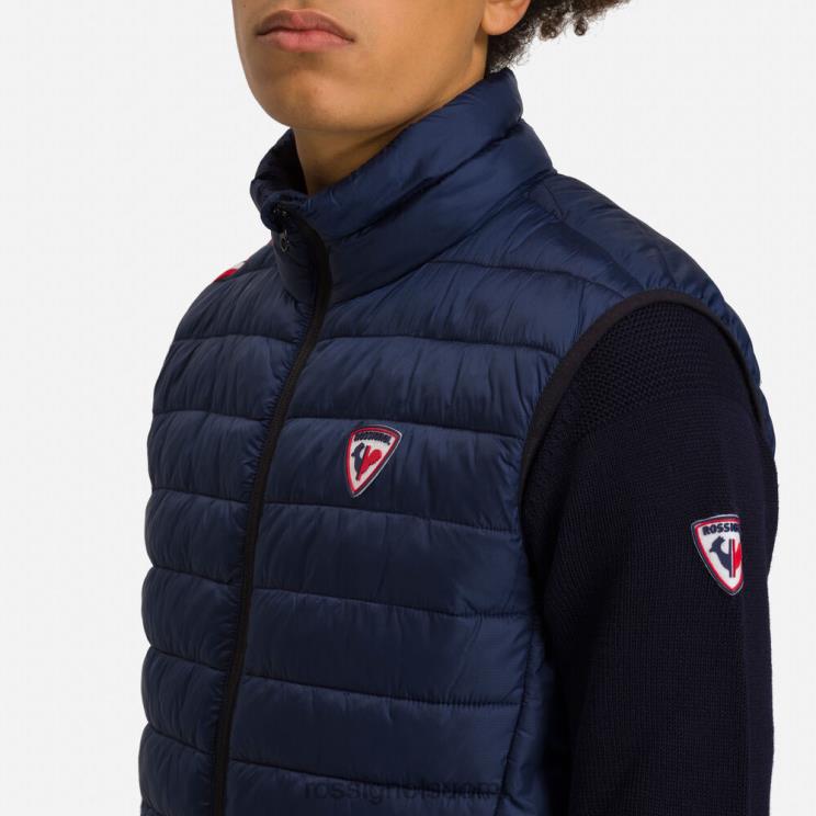 Rossignol miehet eristetty liivi 180gr tumma laivasto topit BTF0P152