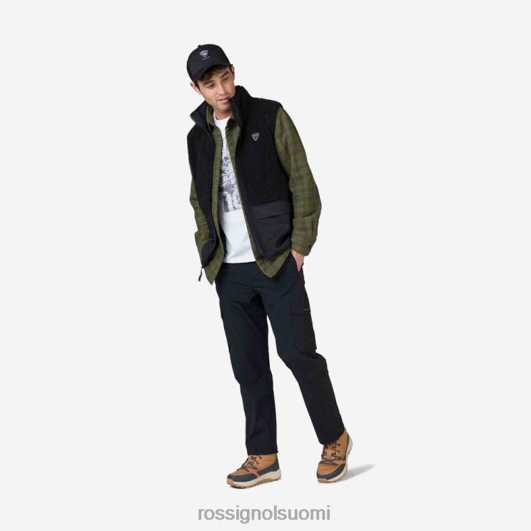 Rossignol miehet fleece-liivi musta topit BTF0P314