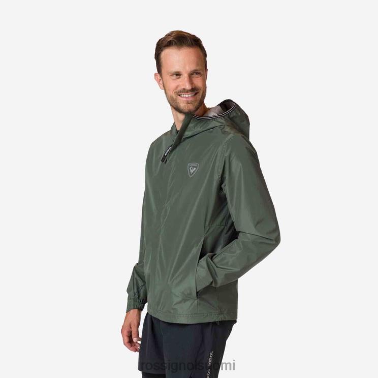 Rossignol miehet aktiivinen sadetakki eebenvihreä topit BTF0P187
