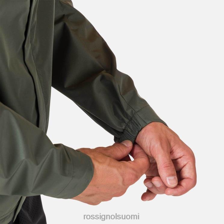 Rossignol miehet aktiivinen sadetakki eebenvihreä topit BTF0P187