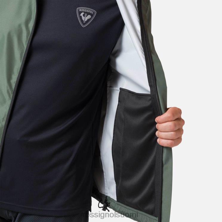 Rossignol miehet aktiivinen sadetakki eebenvihreä topit BTF0P187