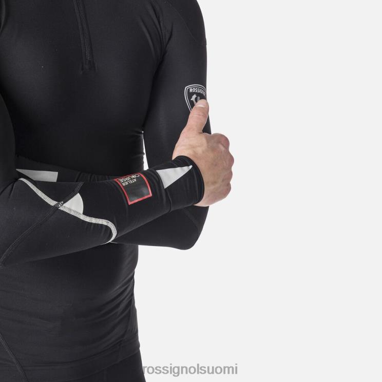 Rossignol miehet infini kompressiokilpailun yläosa musta topit BTF0P234