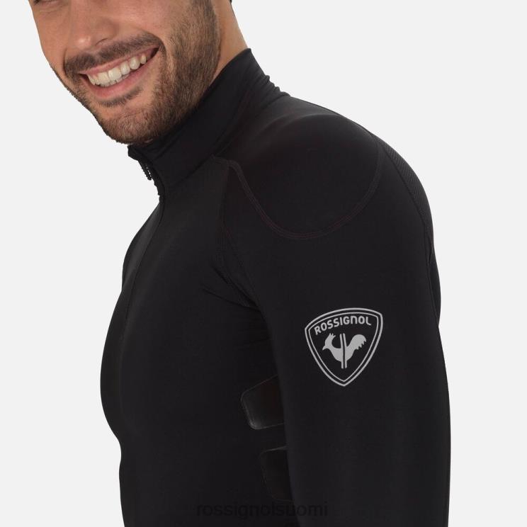 Rossignol miehet infini kompressiokilpailun yläosa neonpunainen topit BTF0P569