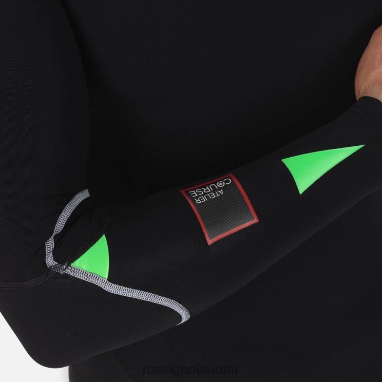 Rossignol miehet infini kompressiokilpailun yläosa neonpunainen topit BTF0P569