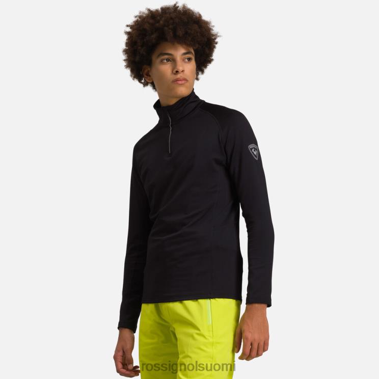 Rossignol miehet klassinen puolivetoketjullinen alustoppi musta topit BTF0P672