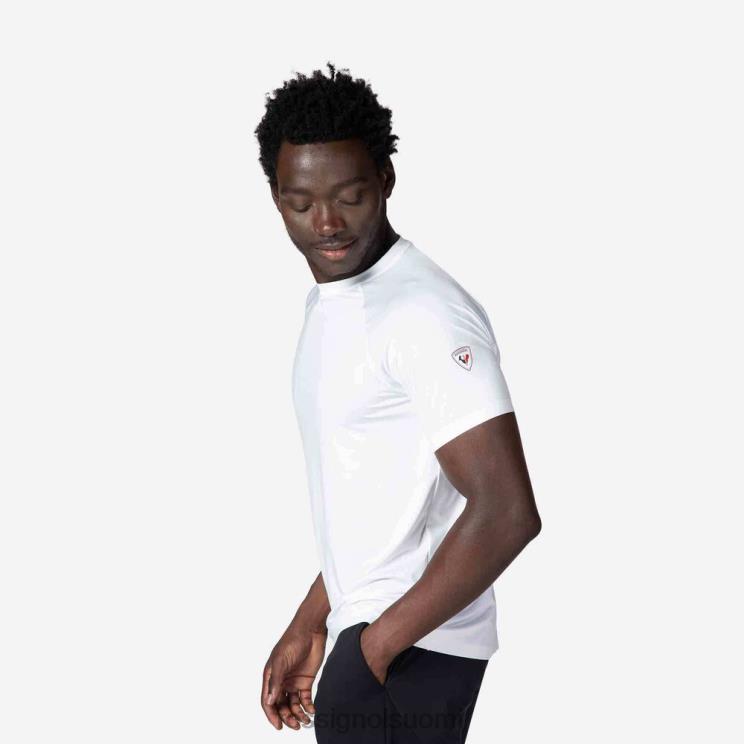 Rossignol miehet kevyt hengittävä t-paita valkoinen topit BTF0P56