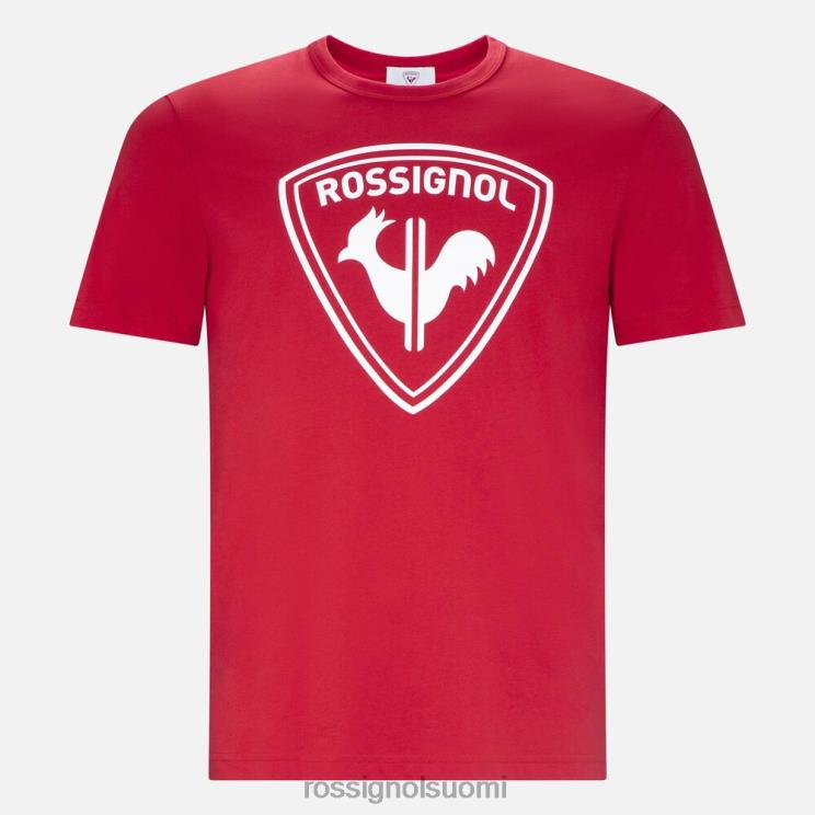 Rossignol miehet logo T-paita carmin topit BTF0P128