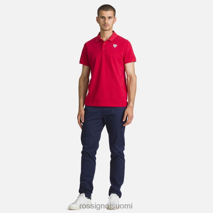 Rossignol miehet logo polo carmin topit BTF0P183