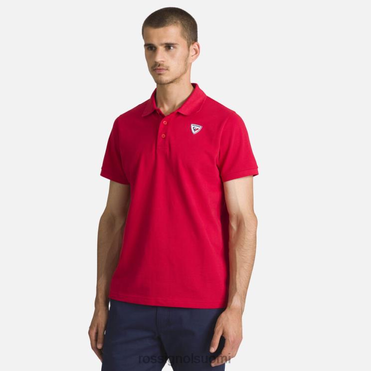 Rossignol miehet logo polo carmin topit BTF0P183