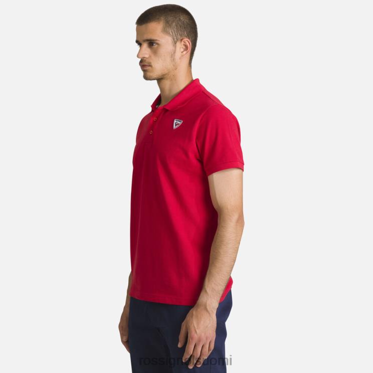 Rossignol miehet logo polo carmin topit BTF0P183