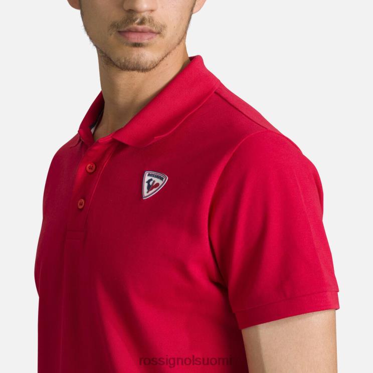 Rossignol miehet logo polo carmin topit BTF0P183