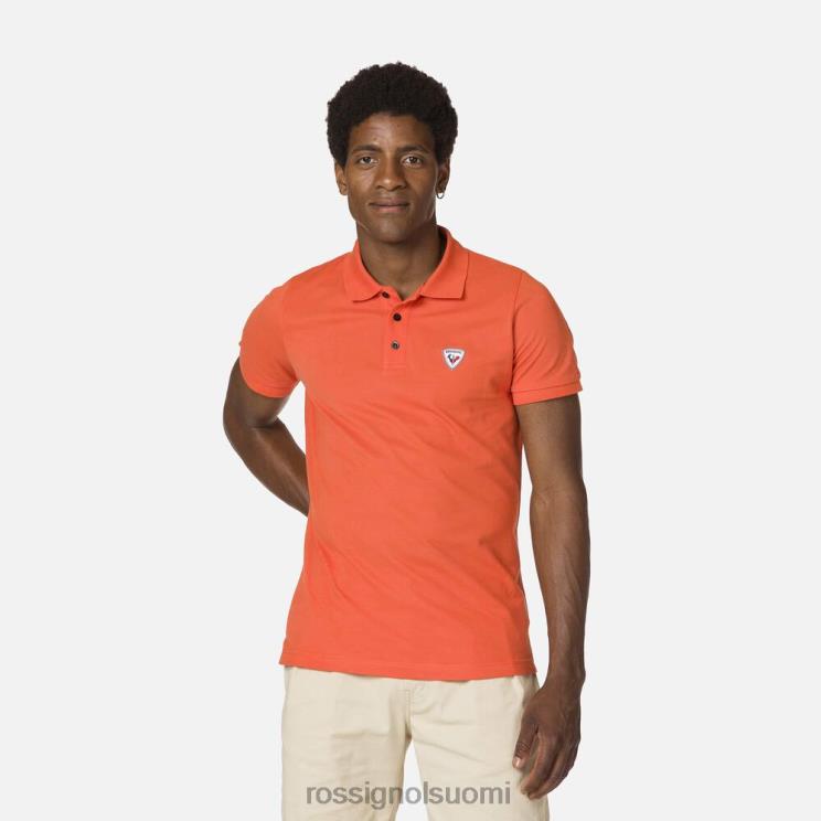 Rossignol miehet logo polo flameoranssi topit BTF0P25