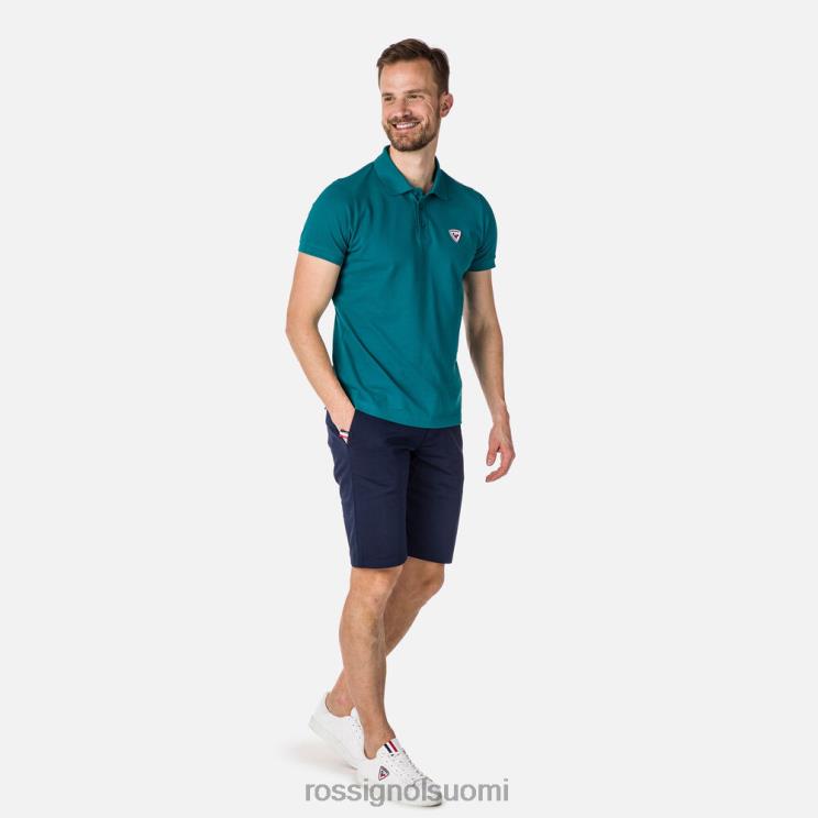 Rossignol miehet logo polo tumma smaragdi topit BTF0P33