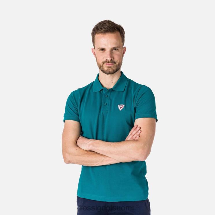 Rossignol miehet logo polo tumma smaragdi topit BTF0P33