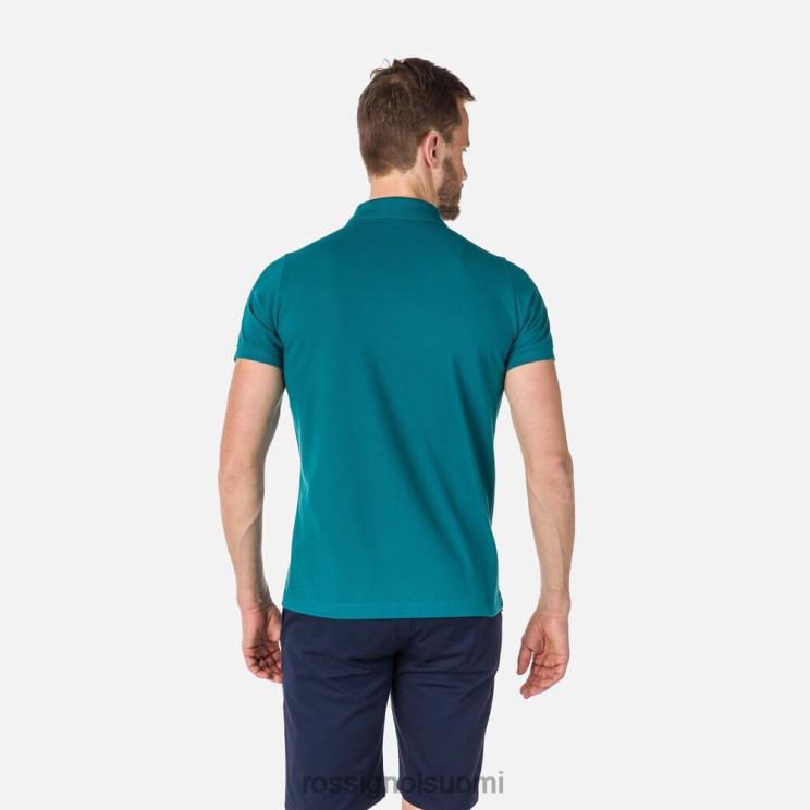 Rossignol miehet logo polo tumma smaragdi topit BTF0P33
