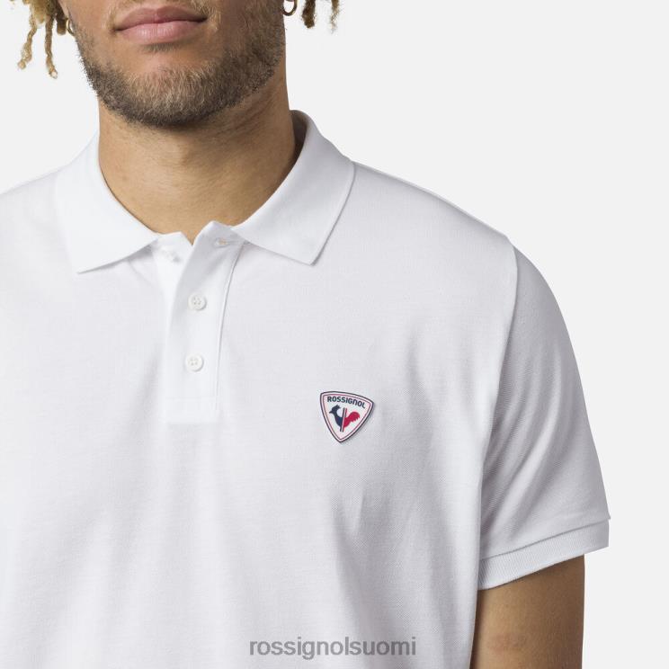 Rossignol miehet logo polo valkoinen topit BTF0P20