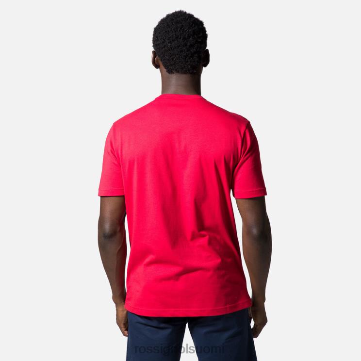 Rossignol miehet logo yksinkertainen t-paita carmin topit BTF0P119