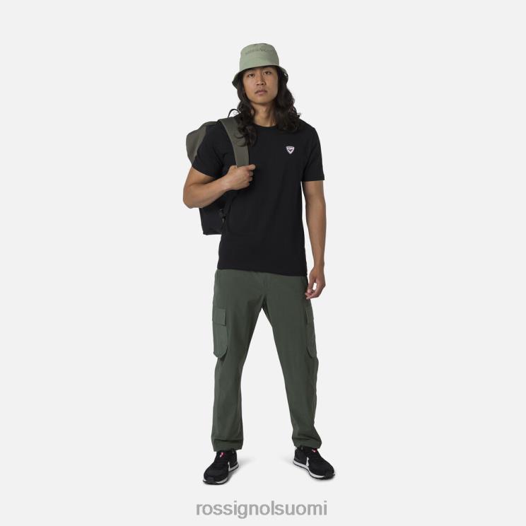 Rossignol miehet logo yksinkertainen t-paita musta topit BTF0P27