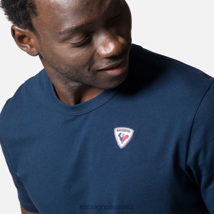 Rossignol miehet logo yksinkertainen t-paita tumma laivasto topit BTF0P34