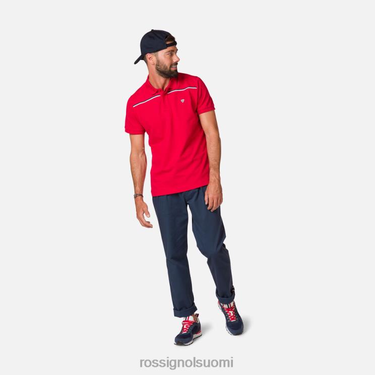 Rossignol miehet logoteippaus poolopaita carmin topit BTF0P504