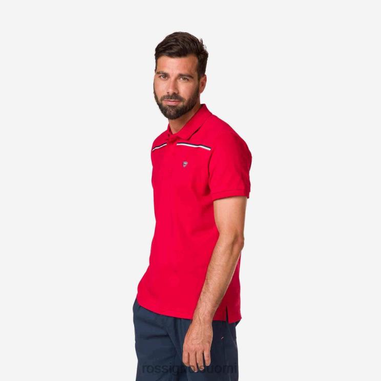 Rossignol miehet logoteippaus poolopaita carmin topit BTF0P504
