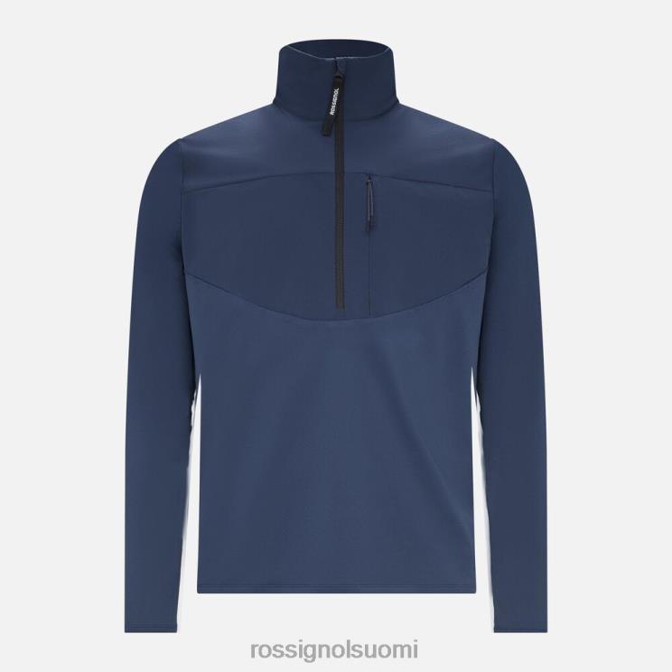 Rossignol miehet 1/2 vetoketjullinen välikerros tumma laivasto topit BTF0P157