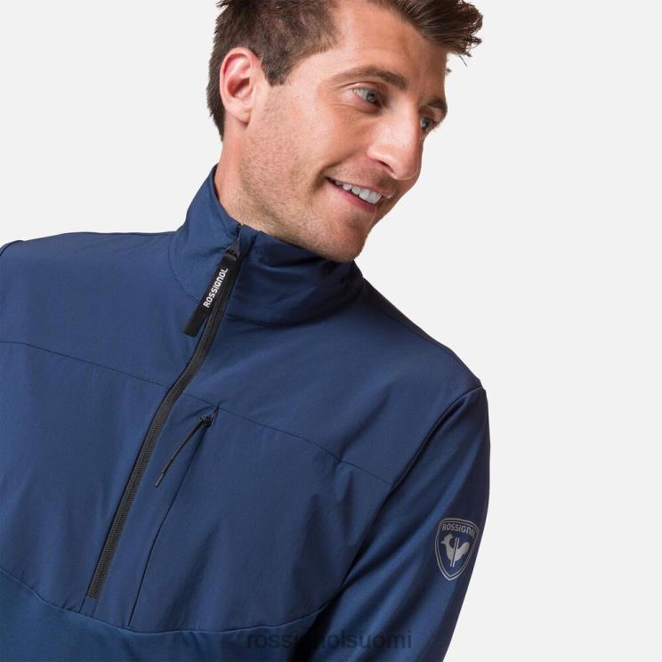 Rossignol miehet 1/2 vetoketjullinen välikerros tumma laivasto topit BTF0P157