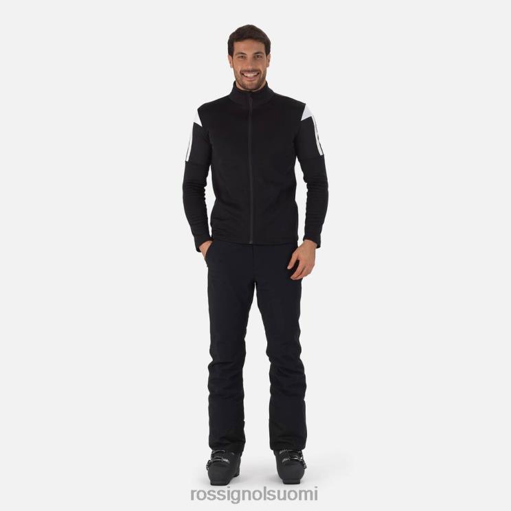 Rossignol miehet antenni koko vetoketjullinen välikerros musta topit BTF0P552