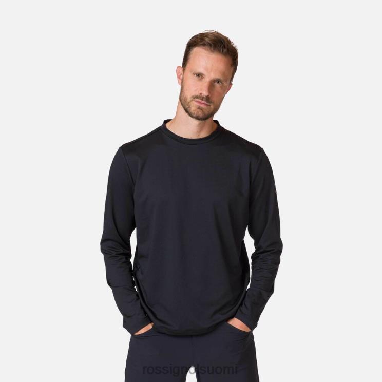 Rossignol miehet kevyt välikerros musta topit BTF0P401